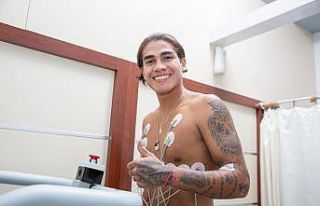 Denizlispor’un yeni transferi Varela sağlık kontrolünden...