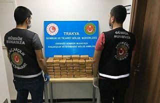 Dereköy Gümrük Kapısı’nda 50,9 kilo eroin ele...
