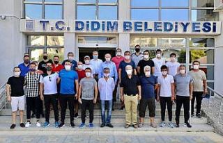 Didim Belediyespor’dan Başkan Atabay’a ziyaret