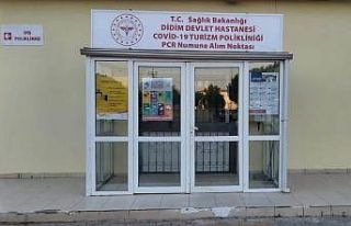 Didim Devlet Hastanesi’nde Turizm PCR Alım Noktası...