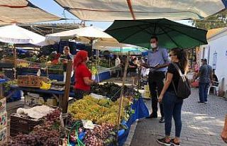 Didim’de, pazar yerleri denetlendi