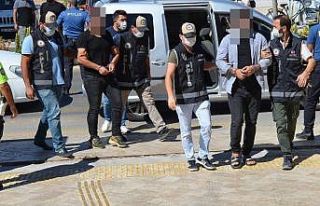 Didim’deki operasyonda adliyeye sevk edilen 2 şüpheli...