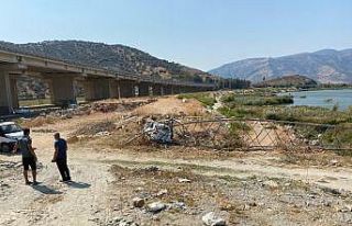 Direğin içinden geçti, burnu bile kanamadı