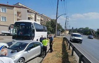 Direksiyon başında kalp krizi geçiren sürücü...