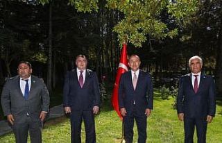 Dışişleri Bakanı Çavuşoğlu, Kassanov’u kabul...