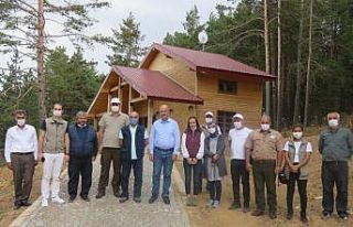 DKMP Genel Müdürü Üzmez, Dumanlı Tabiat Parkında...