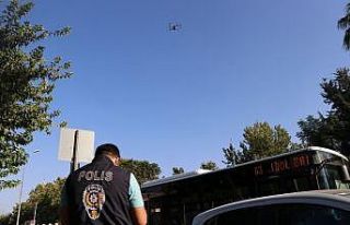 Drone tespit etti, polis cezayı kesti