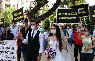 Düğün saloncuları ve organizasyonculardan temsili...