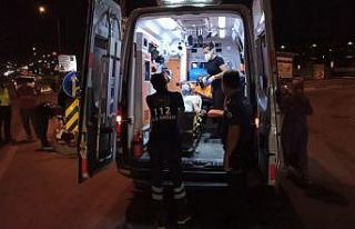 Düz yolda ters döndü