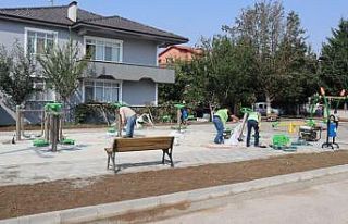 Düzce Belediyesi sahada çalışmalarını sürdürüyor