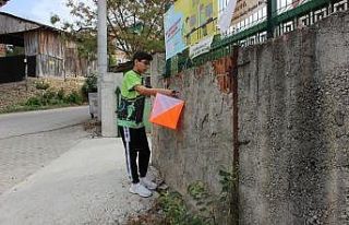 Düzce’de Oryantiring yarışması düzenlendi