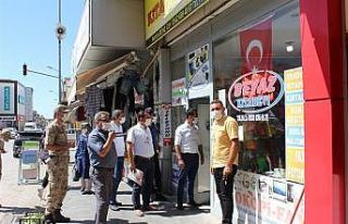 Düziçi’nde 30 kişiye 27 bin lira maske cezası