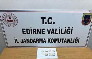 Edirne’de uyuşturucu operasyonu: 3 gözaltı