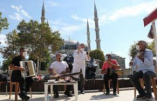 Edirneli esnaftan ‘babafingolu’ sazlı-sözlü...