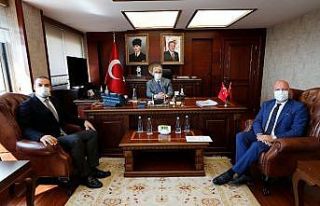 EGİAD heyetinden Vali Köşger’e ziyaret