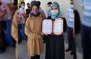 Eğitim’de yapılan iş birliği sonucu hafız olan...