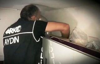 Ekipler saklanan uyuşturucuları tek tek buldu