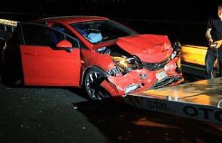 Elazığ’da 3 araç birbirine girdi: 10 yaralı