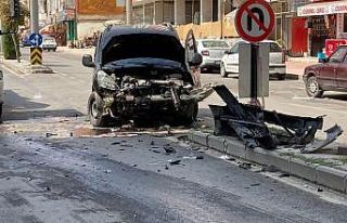 Elazığ’da trafik kazası: 3 yaralı