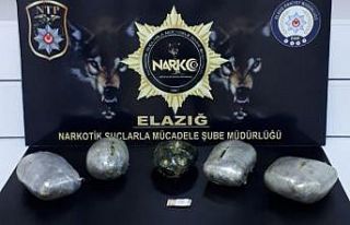 Elazığ’da uyuşturucu operasyonu: 3 tutuklama