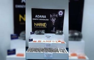 Elbise dolabındaki bidondan esrar çıktı