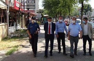 Emniyet müdüründen maske takmayan 4 polise ceza