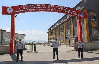Erzurum’da yurtlar karantina kaçakları için hazırlandı