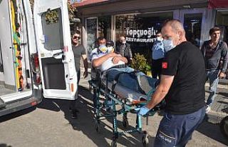 Eski AK Parti İlçe Başkanına çarpan motosikletli...