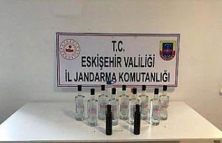 Eskişehir’de kaçak içki operasyonu