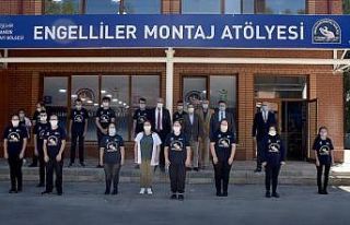 ESOGÜ’den Engelliler Montaj Atölyesi’ne eğitim...