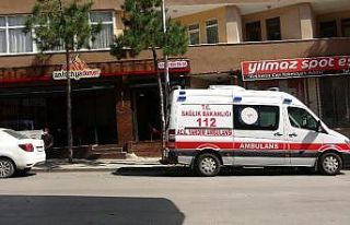 Evinde uyuya kalan kadın ekipleri harekete geçirdi