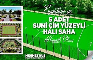 Eyyübiye’de halı saha ihalesi