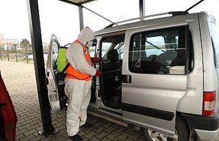 Fatsa Belediyesi araç dezenfeksiyon istasyonunu yeniden...