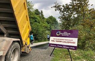 Fatsa’nın mahallerine asfalt konforu