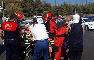Fethiye’de trafik kazası: 2 yaralı