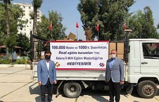 Final’den Milli Eğitim’e 100 bin maske ve 1000...