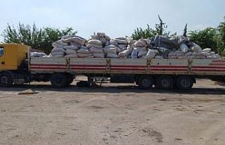 Fıstık kabukları arasında uyuşturucu sevkiyatı