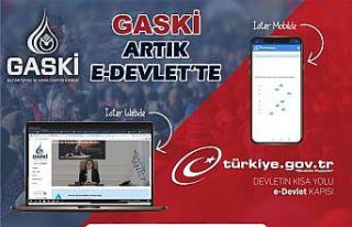 GASKİ artık e-devlette