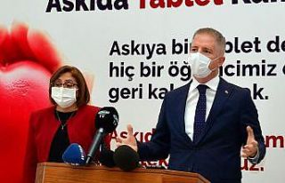 Gaziantep’te Askıda Tablet kampanyası