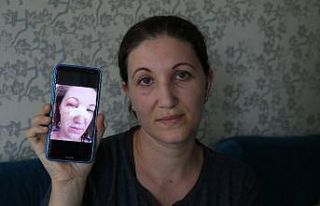 Gelinliği kirletip, kadın çalışanı darp ettiler