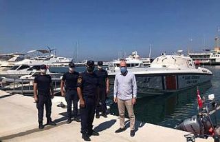 Gemlik Körfezi’nde 2 yeni sahil güvenlik botu...