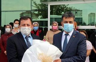 Gençlik ve Spor İl Müdürü Eskici gözyaşlarıyla...