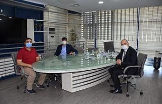 Genel Başkan Uslu, Başkan Özlü’yü ziyaret etti