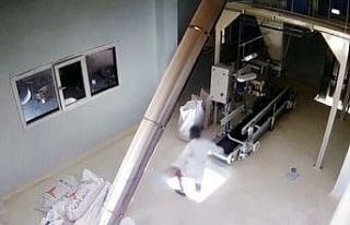 Gıda mühendisi iş yerinde böyle düştü