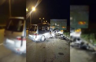 Giresun’da trafik kazası: 1 ölü, 1 yaralı