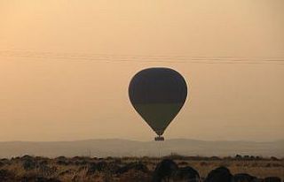 Göbeklitepe’de balon turizmi