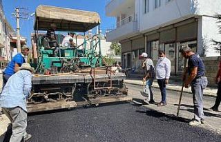Gölbaşı’nda asfaltlama çalışmaları devam...