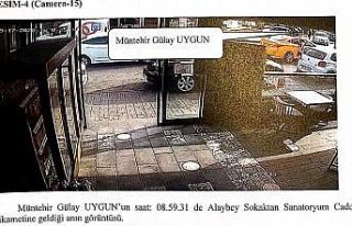 Gülay Uygun’un ölmeden önceki görüntüleri...