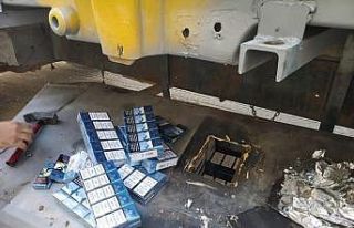 Gümrükte 2 bin 170 paket sigara ele geçirildi