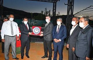 Gürkan, özel halk otobüsü esnafları ile bir araya...